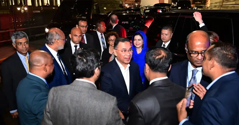 জাতিসংঘ সাধারণ পরিষদের অধিবেশনে যোগ দিতে নিউ ইয়র্কে পৌঁছেছেন প্রধানমন্ত্রী